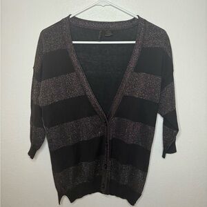 Nice Options striped cardigan